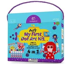 Tookyland Набор 4 в 1 My First Dot Art Kit