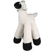 Trixie / Игрушка Трикси для собак "Овца длинноногая" с пищалкой и погремушкой плюш