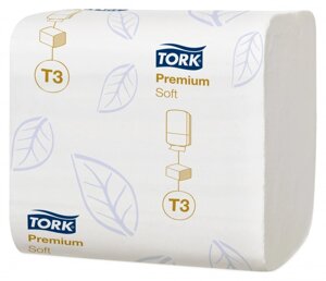 Туалетная бумага Tork Premium 114276 T3 (Блок: 30 уп. по 252 шт) 114276-60
