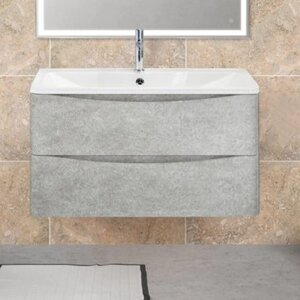 Тумба с раковиной BelBagno Acqua 90 cemento verona grigio