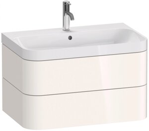 Тумба с раковиной Duravit Happy D. 2 Plus 80 белая HP4347O2222