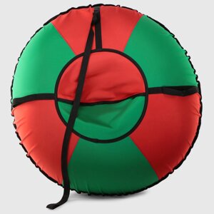 Тюбинг Profsport Стандарт зелёный с красным 110 см