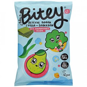 Вафли Take a Bitey Груша-Брокколи, 35 г