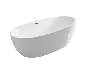 Ванна акриловая Vincea 160 x 78 x 58 см, слив-перелив в комплекте, белый, VBT-405-1600