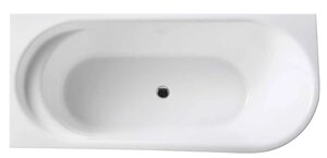 Ванна акриловая Vincea VBT-301-1700 R, 170 x 78 x 60 см, слив-перелив в комплекте, белый