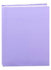 Записная книжка А6 64л кл. лин. METALLIC Фиолетовая бумвинил, тв. переплет, тиснение