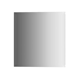 Зеркальная плитка Evoform с фацетом 15 mm квадрат 30х30 см; серебро