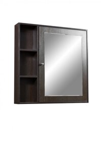 Зеркальный шкаф Stella Polar Монтоне 80 подвесной, венге SP-00000158