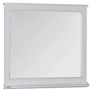 Зеркало Aquanet Валенса 110 белый краколет/серебро 180149