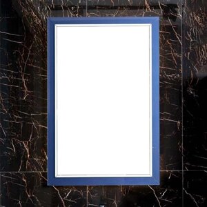 Зеркало Armadi Art Lucido 70х105, насыщенный синий, с подсветкой 567-BL