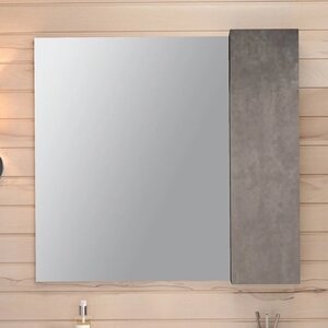 Зеркало Emmy Стоун 80 R, серый бетон Stn80mir1-r
