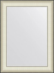 Зеркало Evoform Definite BY 7626 58х78, белая кожа с хромом