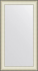 Зеркало Evoform Definite BY 7627 58х108, белая кожа с хромом