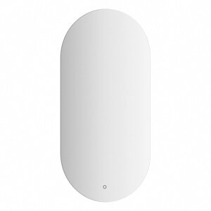Зеркало Evoform с LED-подсветкой 21,5 W 50х100 см Сенсорный выключатель Теплый белый свет