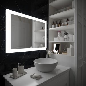 Зеркало Континент Relax LED 80х60 с подсветкой ЗЛП32