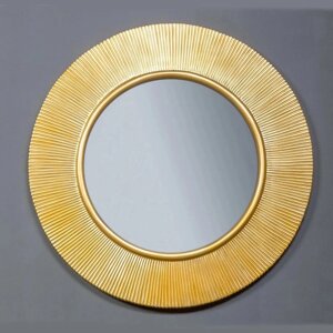 Зеркало круглое Armadi Art NeoArt Shine золото, с подсветкой 528-G light