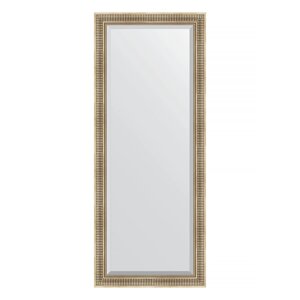 Зеркало напольное с фацетом в багетной раме Evoform серебряный акведук 93 мм 82x202 см