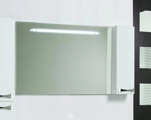 Зеркало-шкаф Акватон Диор 120 белый 1A110702DR01R