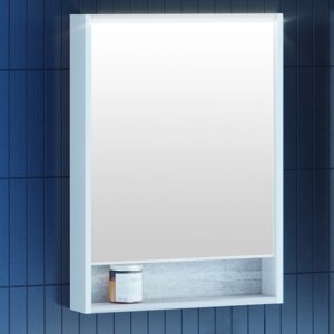 Зеркало-шкаф Акватон Капри 60 R, с подсветкой, бетон пайн 1A230302KPDA0