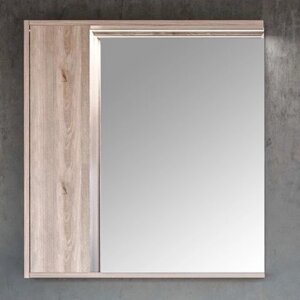 Зеркало-шкаф Акватон Стоун 80 сосна арлингтон, с подсветкой 1A228302SX850