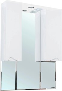 Зеркало-шкаф Bellezza Эйфория 100 белое, с подсветкой 4619117180015