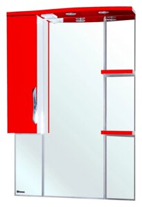 Зеркало-шкаф Bellezza Лагуна 75 L красный 4612112002030