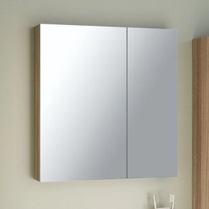 Зеркало-шкаф Runo Лада 60 серый дуб 00-00001161