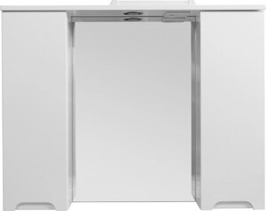 Зеркало-шкаф Rush Pioneer 90 белый глянец PIM79290W