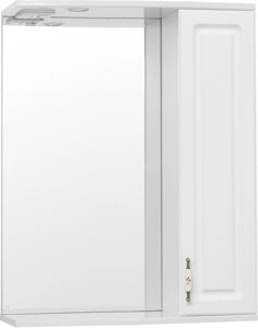Зеркало-шкаф Style Line Олеандр-2 65/С Люкс, белый ЛС-00000050