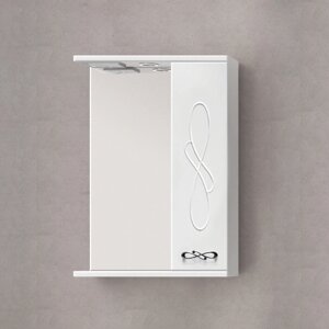 Зеркало-шкаф Style Line Венеция 55/С белый ЛС-00000261