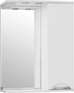 Зеркало-шкаф Style Line Жасмин 65/С белый ЛС-00000041