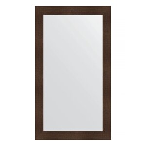 Зеркало в багетной раме Evoform бронзовая лава 90 мм 80х140 см