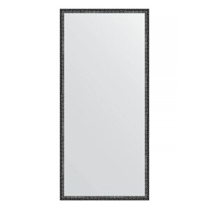 Зеркало в багетной раме Evoform черненое серебро 38 мм 70х150 см
