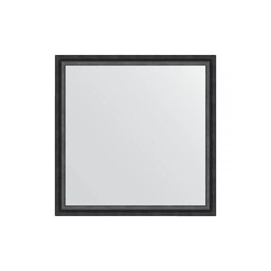Зеркало в багетной раме Evoform черный дуб 37 мм 60х60 см