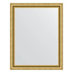 Зеркало в багетной раме Evoform состаренное золото 67 мм 76х96 см