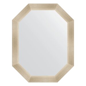 Зеркало в багетной раме Evoform травленое серебро 59 мм 55x70 см