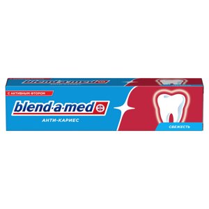 Зубная паста Blend-a-med Анти-Кариес Cвежесть и укрепление зубов, мята, 100 мл
