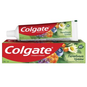 Зубная паста Colgate Лечебные травы с натуральными ингредиентами для здоровья зубов и десен, 100 мл