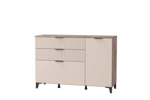 Комод с 1 дверцей и 3 ящиками Тоскана (MLK)