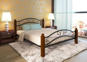 Кровать металлическая Надежда LuxPlus 1200/1400/1600х2000 Браво-мебель