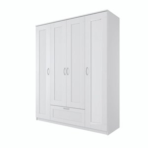 СИРИУС (БРИМНЭС) Шкаф 4 двери и 1 ящик 156х59х220 IKEA