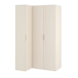 Шкаф угловой FEDERICA ШУ-03/2 сатин, белый в Санкт-Петербурге от компании Фабрика Мебели