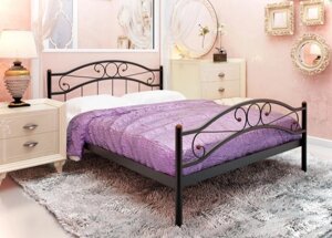 Кровать металлическая Надежда Plus 1200/1400/1600х2000 Браво-мебель