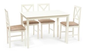 Обеденный комплект Хадсон (стол+4 стула) Hudson Dining Set Тетчер (TetChair)