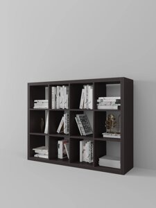 Система хранения PIANO 4x3 280x1450x1100 мм чёрное дерево