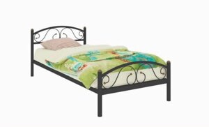 Кровать металлическая Вероника мини Plus 900х2000 Браво-мебель