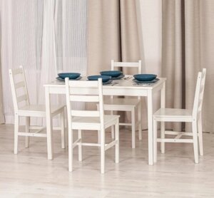Обеденный комплект Хадсон (стол+4 стула) Hudson Dining Set Тетчер (TetChair)