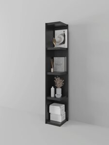 Стеллаж Kiany 310x310x1790 мм чёрное дерево
