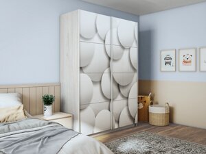 Шкаф-купе Прайм 2-х дверный 1600х570х2300 (Фотопечать шары) Е1 мебель