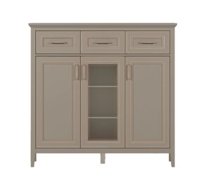 Тумба CLASSIC Глиняный серый KOM1W2D3S